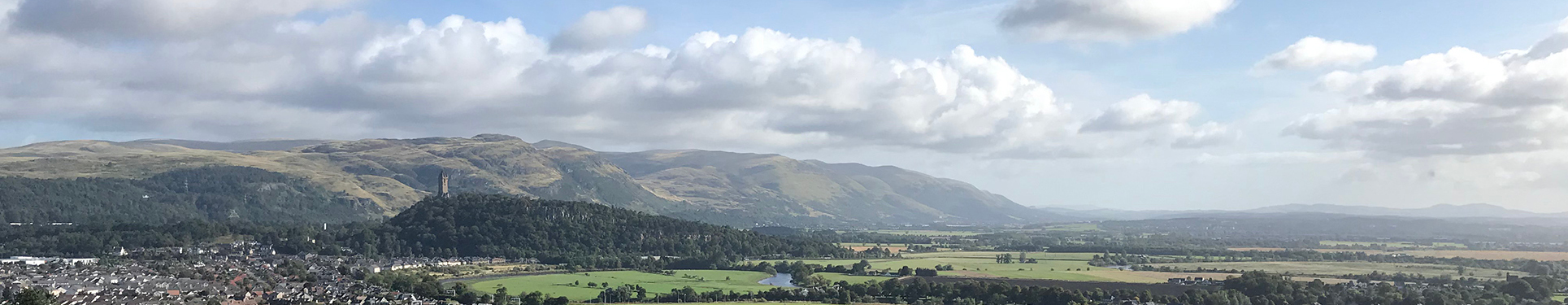 View from Stirling Castle